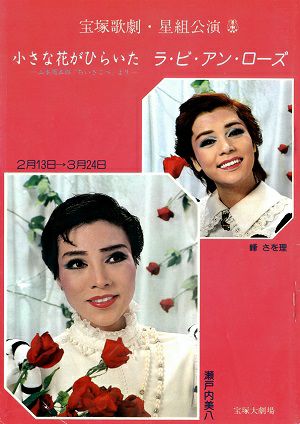 小さな花がひらいた/ラ・ビ・アン・ロ-ズ　星組　大劇場公演プログラム＜中古品＞