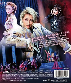 3年保証』 新品未開封⭐︎星組 ロックオペラ モーツァルトBlu-ray