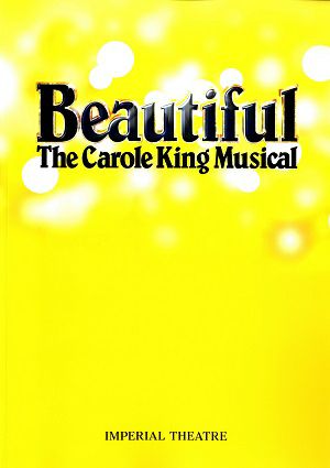 Beautiful～The Carole King Musical～　帝国劇場公演プログラム＜中古品＞