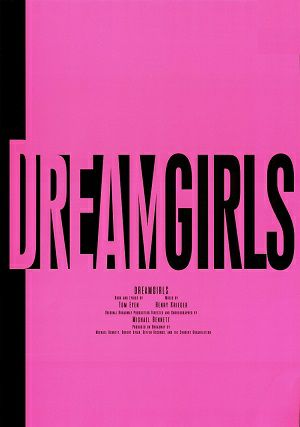 DREAM GIRLS　東京・大阪・福岡・名古屋公演プログラム＜中古品＞